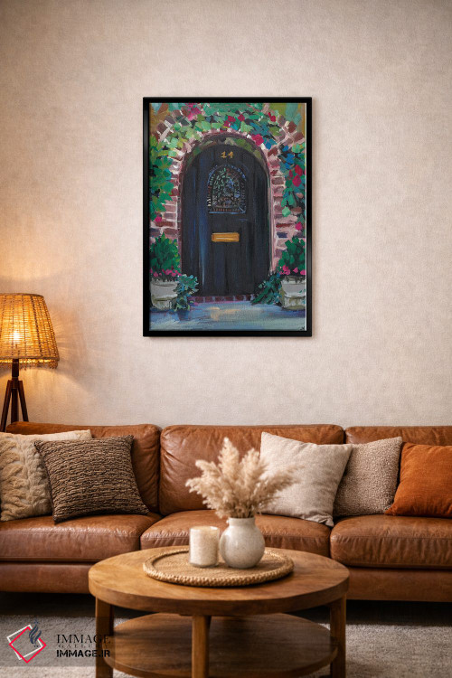 تابلو دکوراتیو در سیاه اثر جنی وستنهوفر - D3B