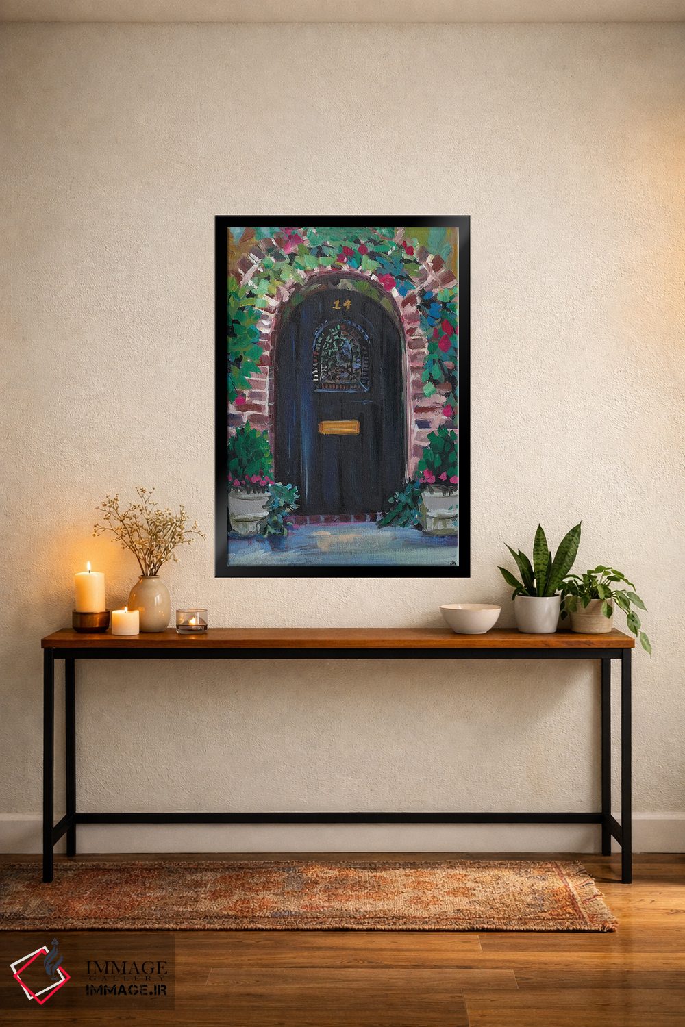 تابلو دکوراتیو در سیاه اثر جنی وستنهوفر - D5B