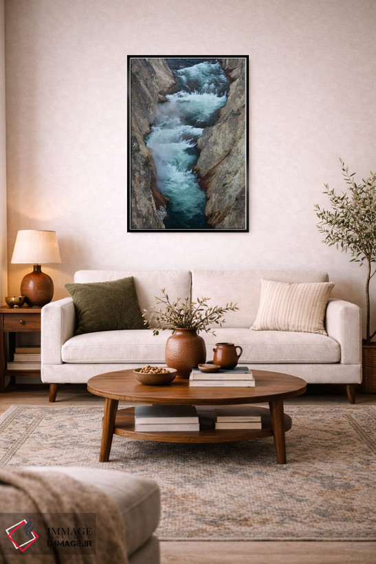 تابلو دکوراتیو Wyoming. Yellowstone River, Grand Canyon of the Yellowston… اثر جودیت زیمرمن - D4B