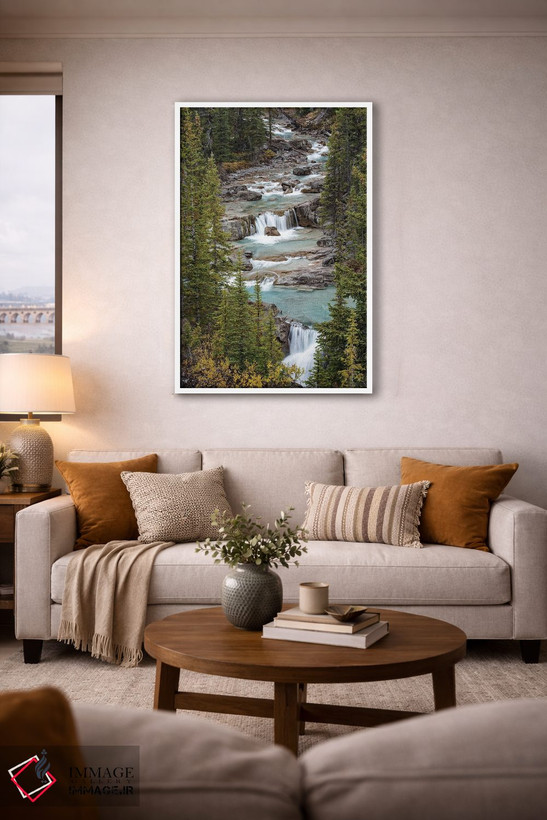 تابلو دکوراتیو Alberta. Nigel Creek, Banff National Park.,کانادا، آلبرتا.… اثر جودیت زیمرمن - D2W