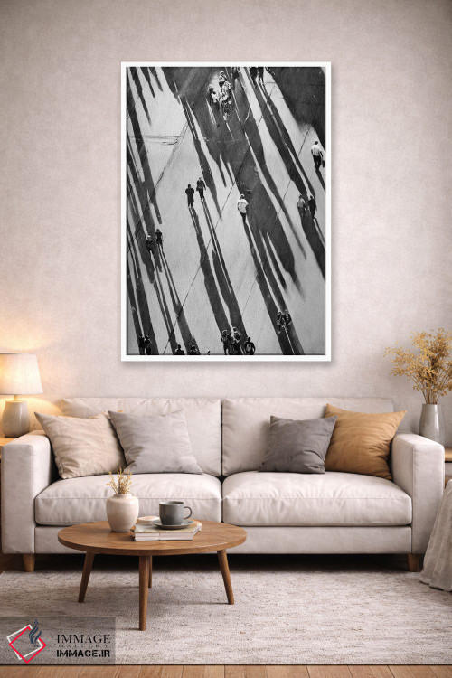 تابلو دکوراتیو سایه ها اثر یوهان زلنین - D1W