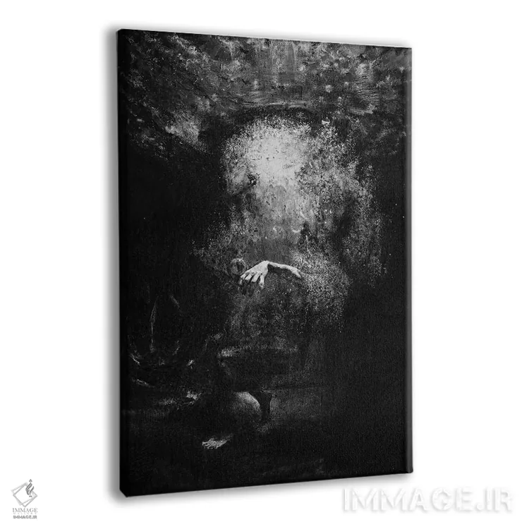 تابلو دکوراتیو پرش اثر یوهان زلنین - نمای پرسپکتیو محصول