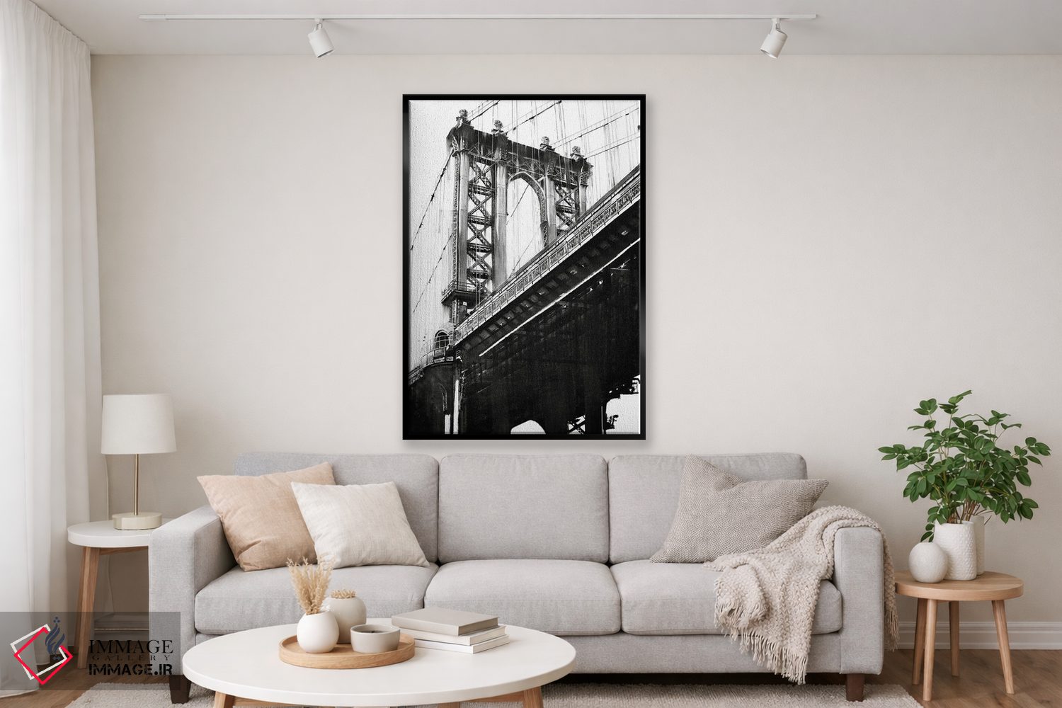 تابلو دکوراتیو پل منهتن اثر یوهان زلنین - D2B