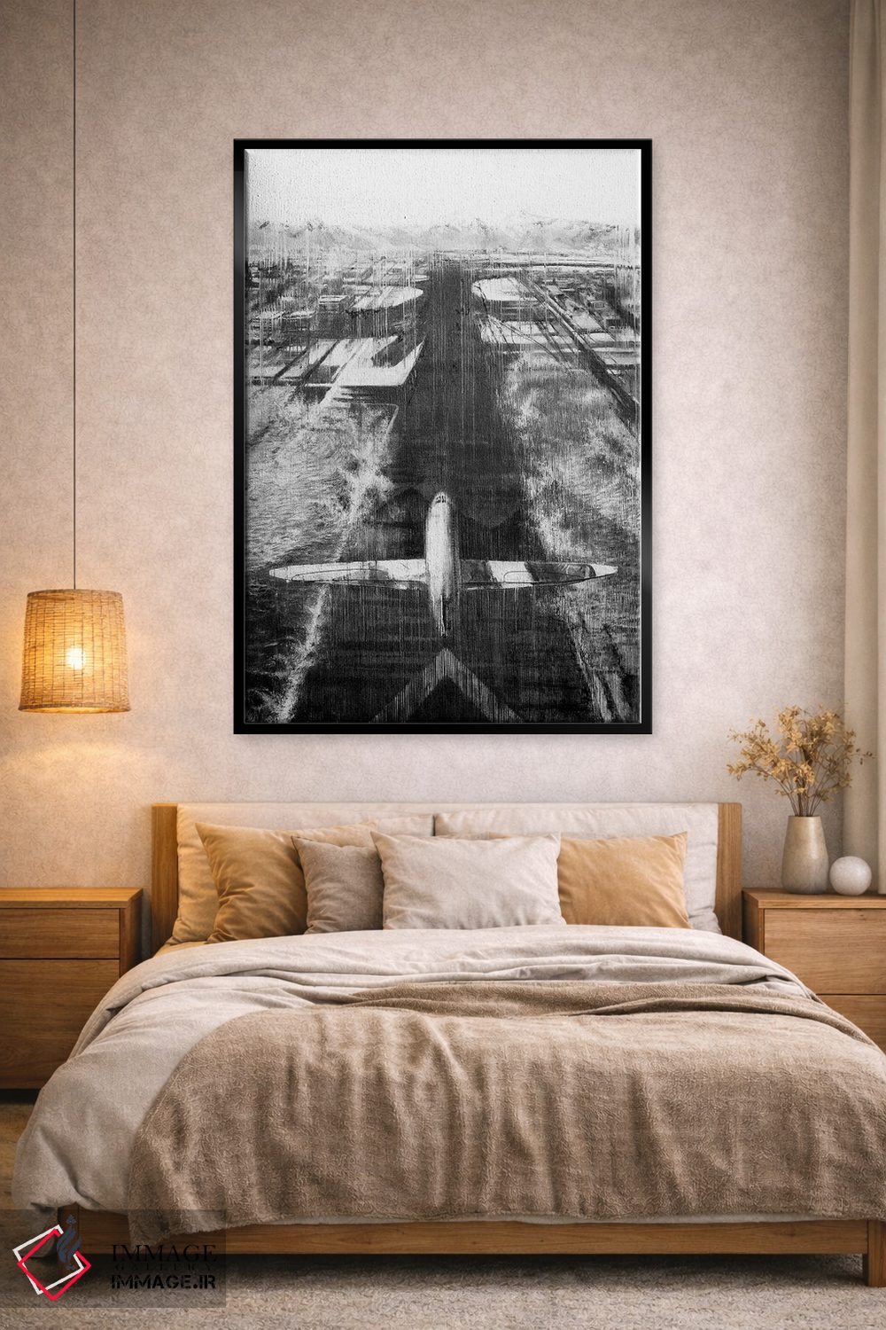 تابلو دکوراتیو هواپیما اثر یوهان زلنین - D2B