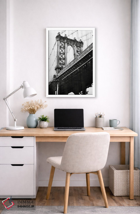 تابلو دکوراتیو پل منهتن اثر یوهان زلنین - D3W