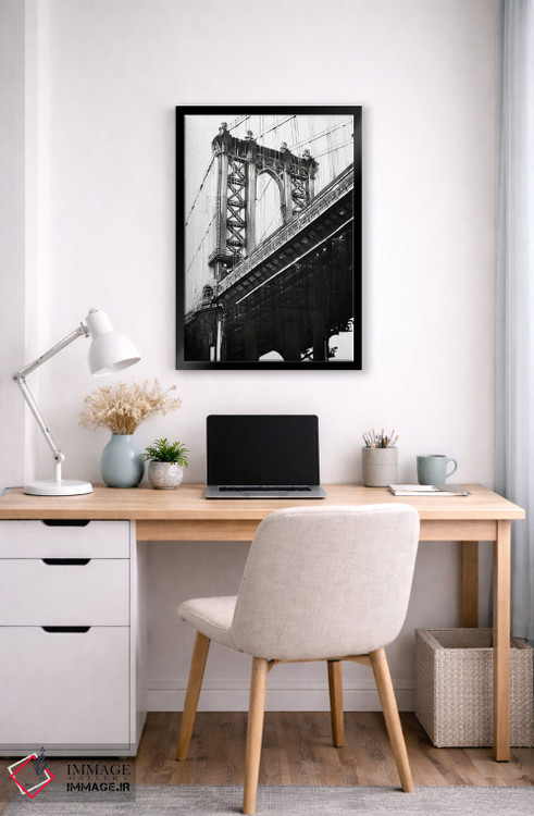 تابلو دکوراتیو پل منهتن اثر یوهان زلنین - D5B