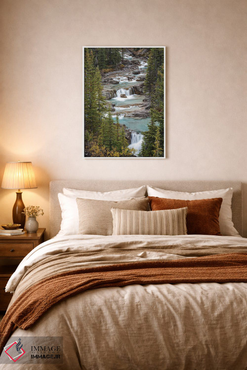 تابلو دکوراتیو Alberta. Nigel Creek, Banff National Park.,کانادا، آلبرتا.… اثر جودیت زیمرمن - D5W