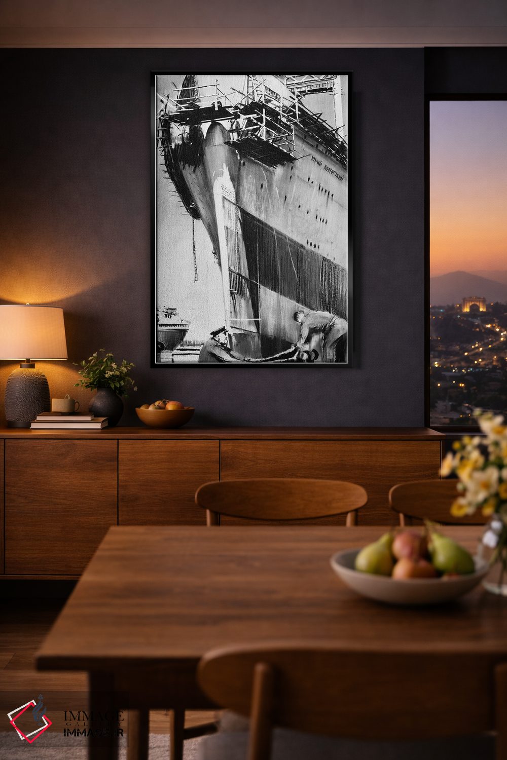 تابلو دکوراتیو یوری دولگوروکی اثر یوهان زلنین - D2B