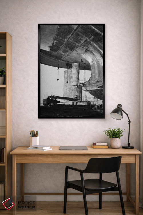 تابلو دکوراتیو سیلوئت اثر یوهان زلنین - D2B