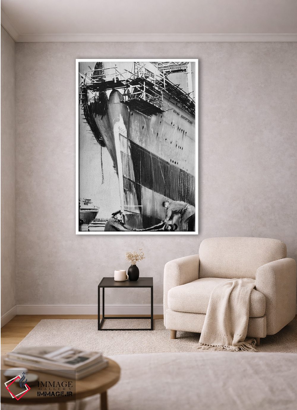 تابلو دکوراتیو یوری دولگوروکی اثر یوهان زلنین - D1W