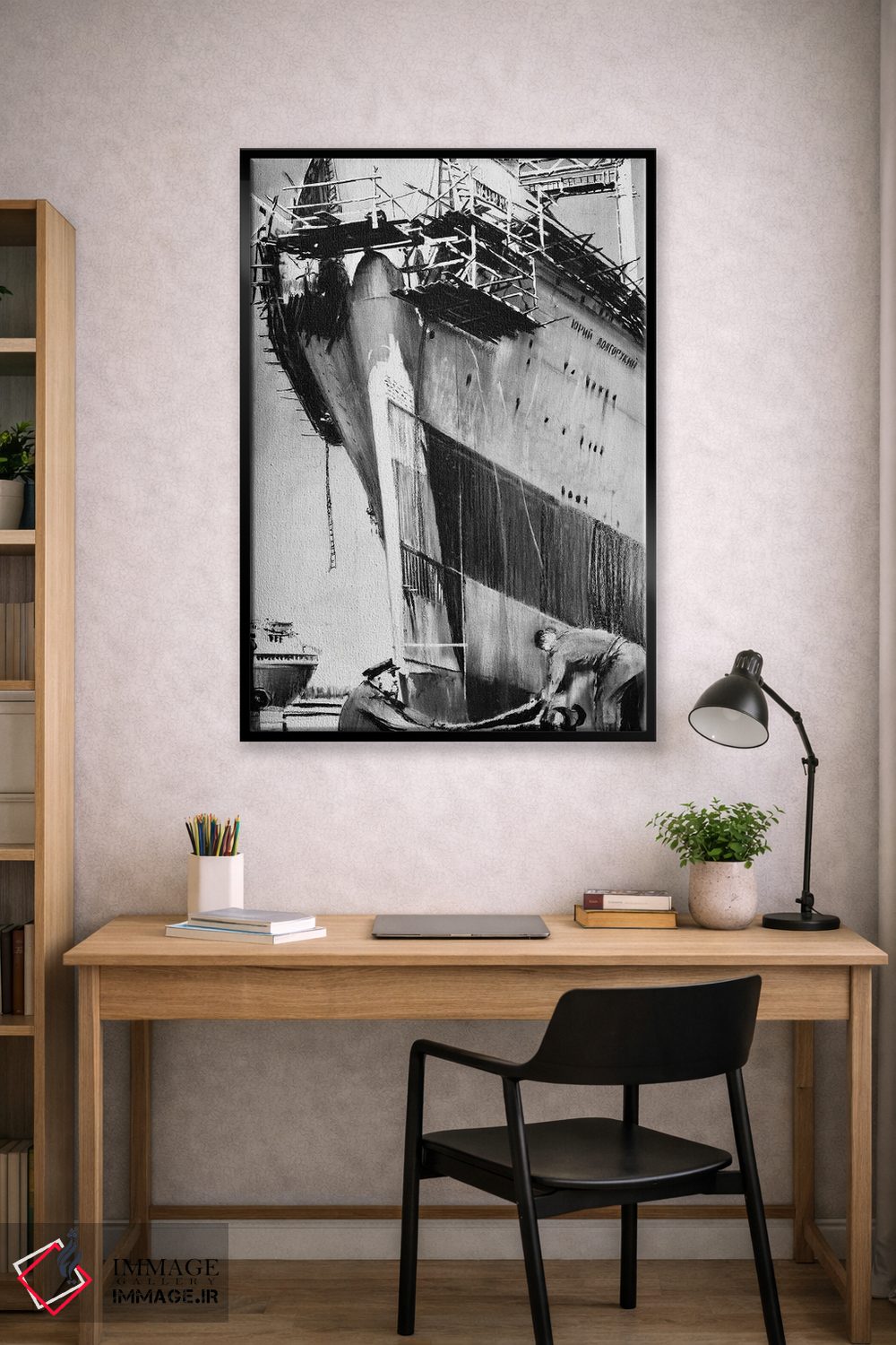 تابلو دکوراتیو یوری دولگوروکی اثر یوهان زلنین - D3B