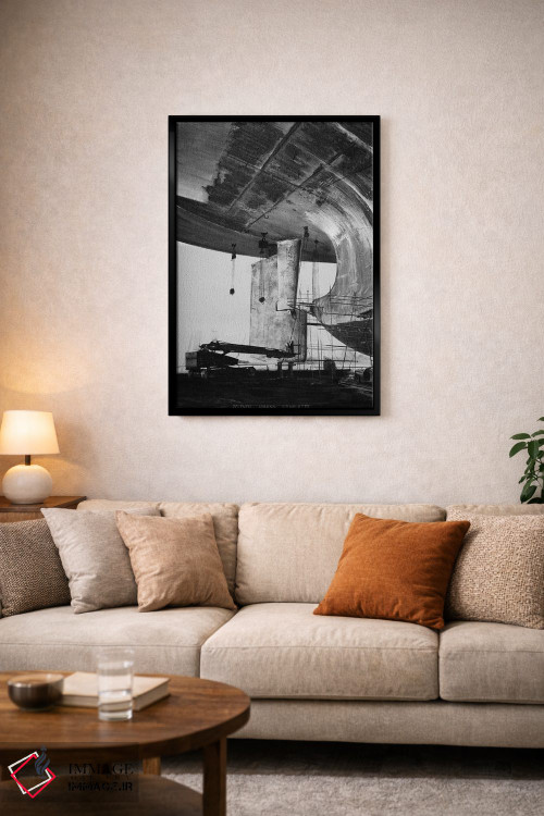 تابلو دکوراتیو سیلوئت اثر یوهان زلنین - D4B