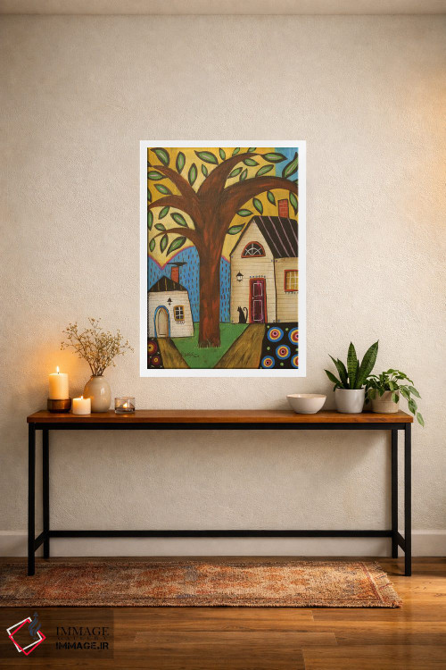 تابلو دکوراتیو بهار خوش آمدی اثر کارلا جرارد - D3W