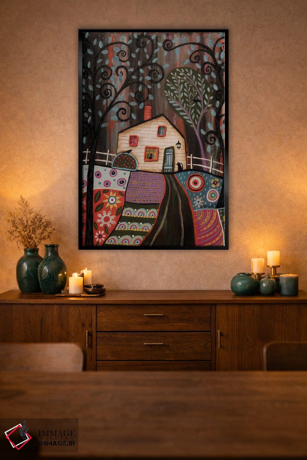 تابلو دکوراتیو تو را می بینم اثر کارلا جرارد - D2B