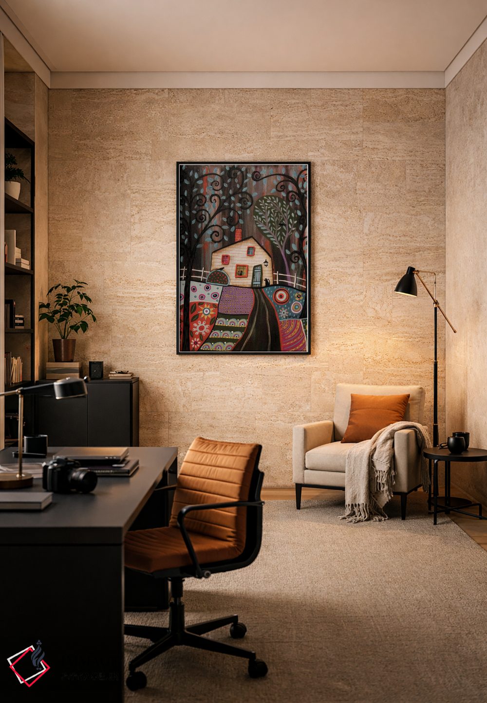 تابلو دکوراتیو تو را می بینم اثر کارلا جرارد - D6B