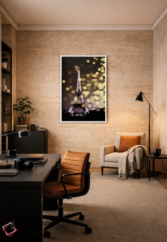 تابلو دکوراتیو نماد پاریس اثر کیت کاریگان - D6W