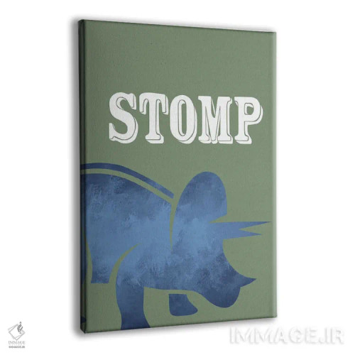 تابلو دکوراتیو کوبیدن ۱ اثر کیمبرلی آلن - نمای پرسپکتیو محصول