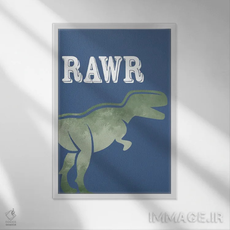 تابلو دکوراتیو کوبیدن ۲ اثر کیمبرلی آلن - نمای قابدار سفید