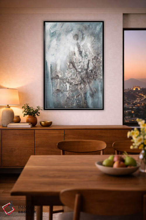 تابلو مدرن فریز لوستر اثر کاترینا جونز - D2B