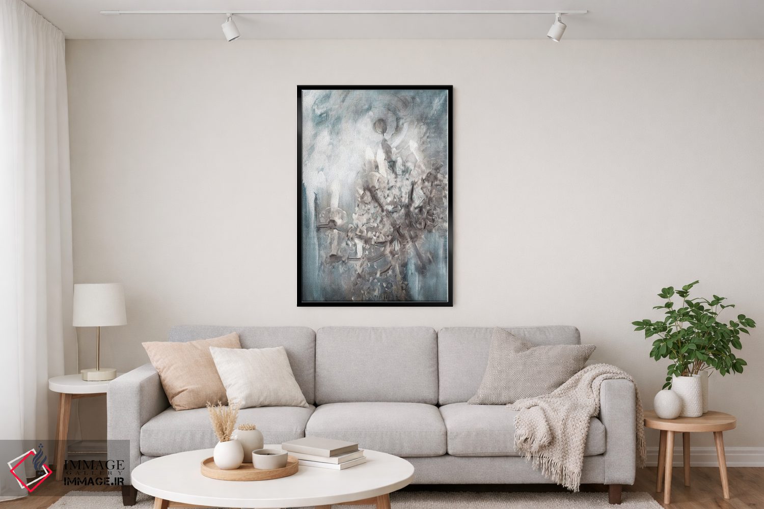 تابلو مدرن فریز لوستر اثر کاترینا جونز - D4B