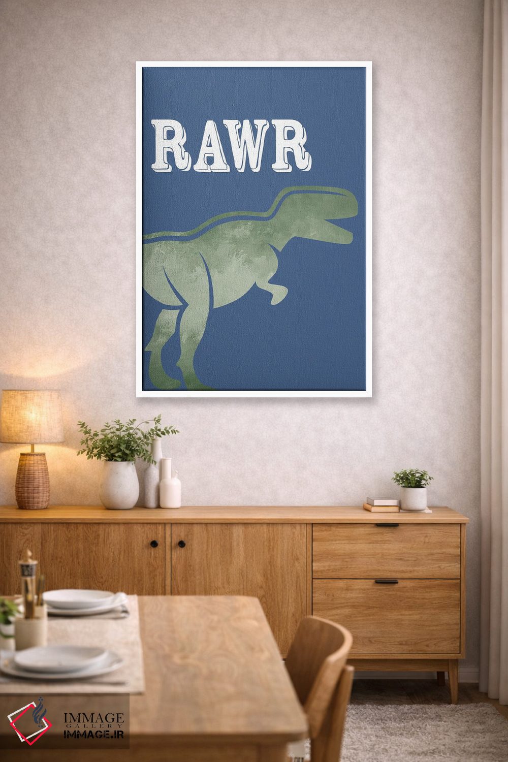 تابلو دکوراتیو کوبیدن ۲ اثر کیمبرلی آلن - D3W