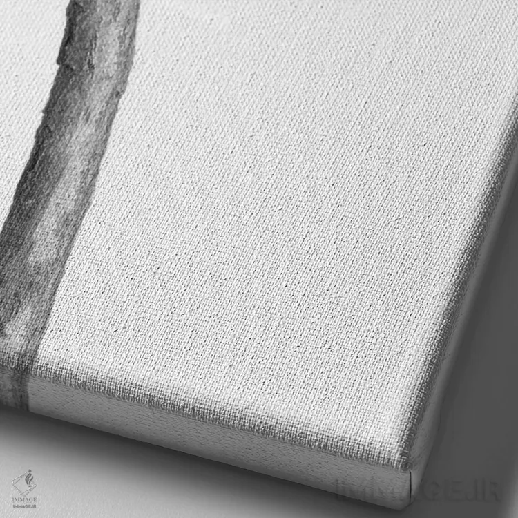 تابلو دکوراتیو تنبل کوچولو I اثر کیمبرلی آلن - نمای نزدیک بافت بوم