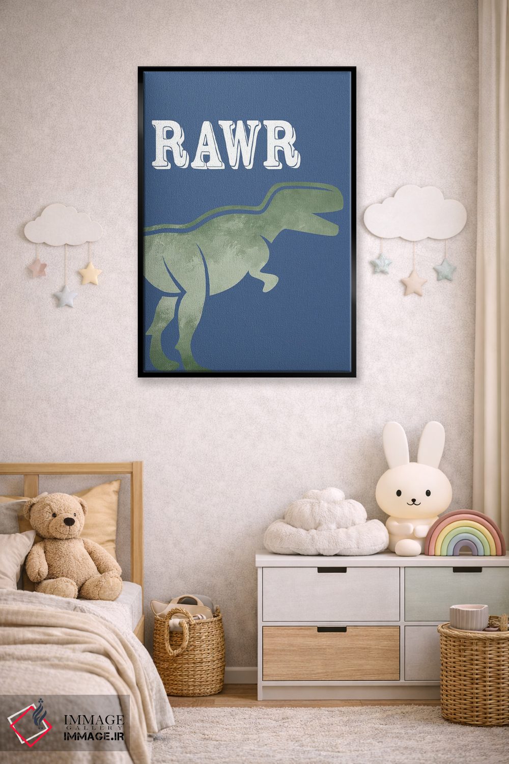 تابلو دکوراتیو کوبیدن ۲ اثر کیمبرلی آلن - D5B