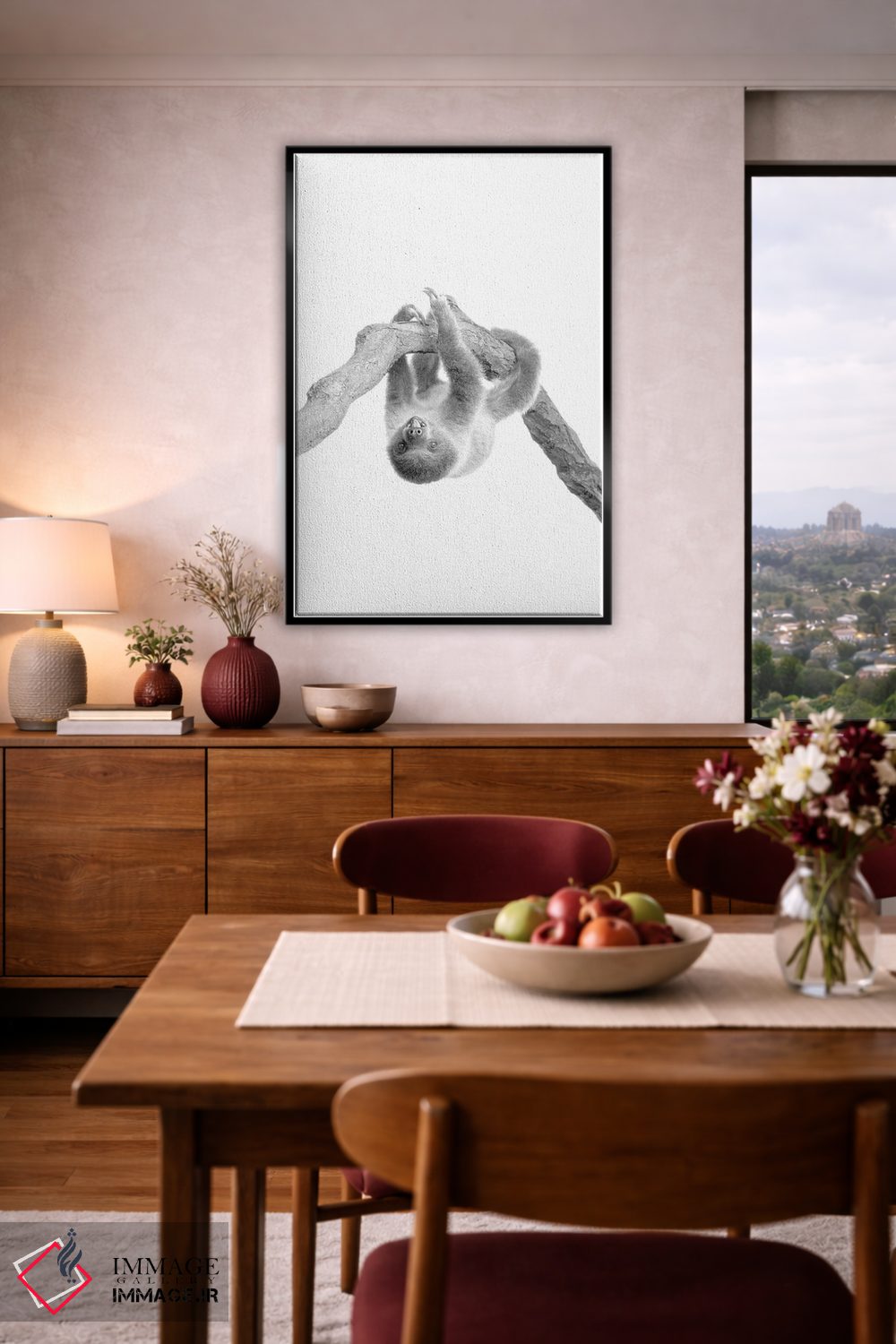 تابلو دکوراتیو تنبل کوچولو II اثر کیمبرلی آلن - D5B