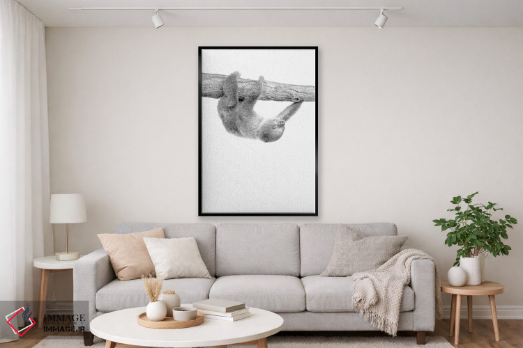 تابلو دکوراتیو تنبل کوچولو III اثر کیمبرلی آلن - D2B