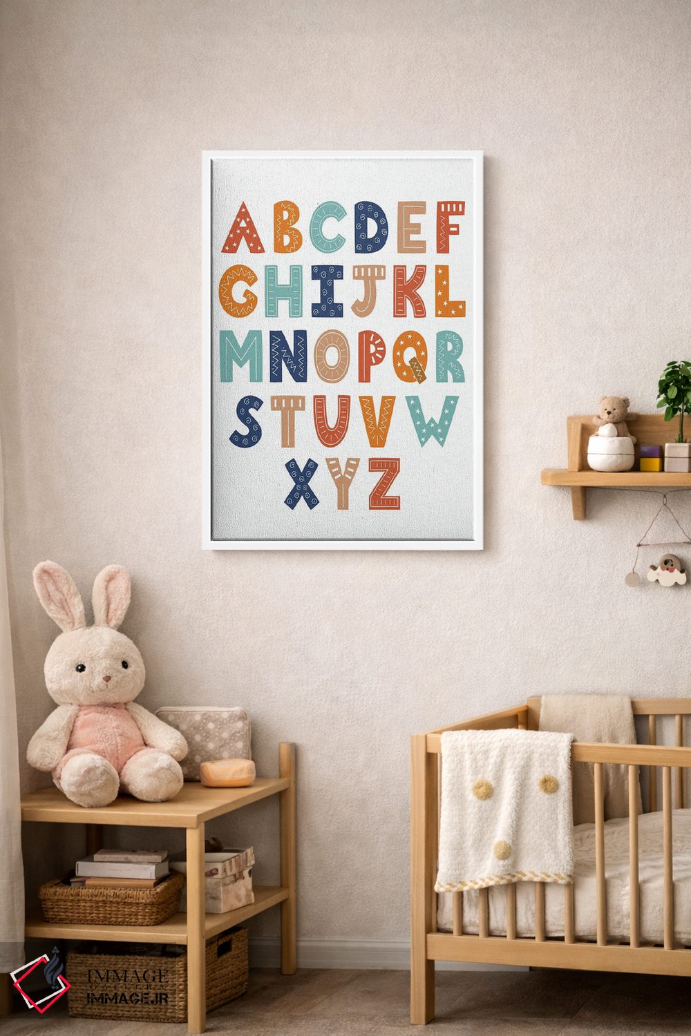 تابلو دکوراتیو بزرگ نشو III اثر کیمبرلی آلن - D2W