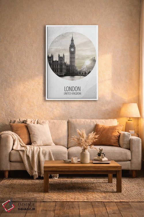 تابلو دکوراتیو لندن اثر کیمبرلی آلن - D3W