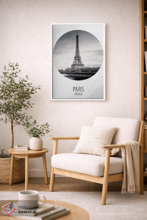 تابلو دکوراتیو پاریس اثر کیمبرلی آلن - D6W