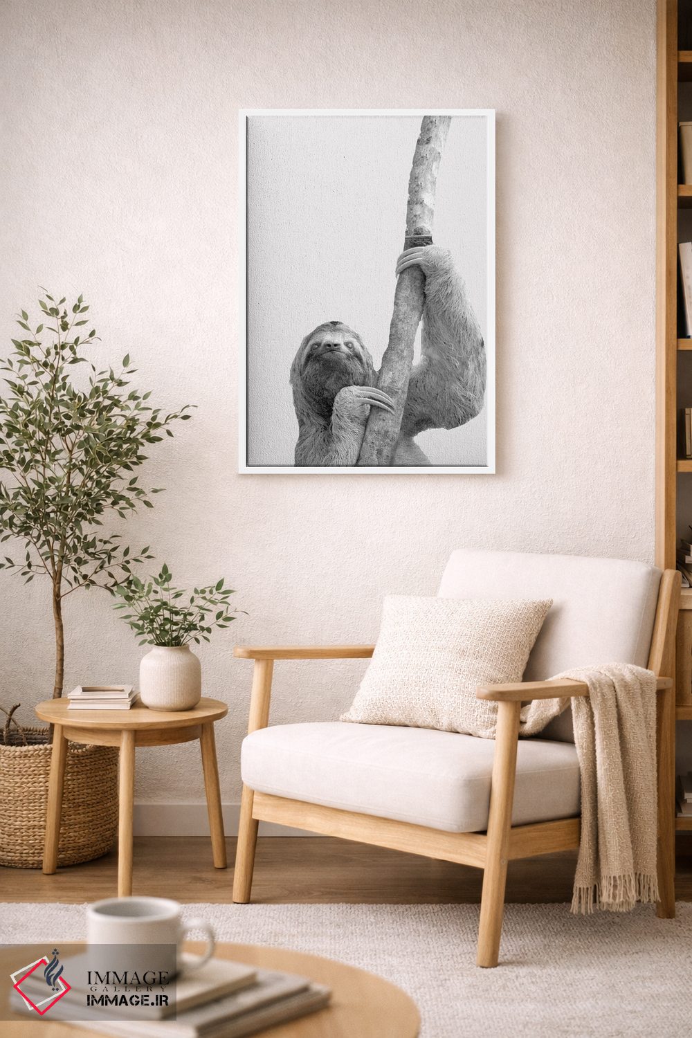 تابلو دکوراتیو تنبل های بامزه II اثر کیمبرلی آلن - D6W