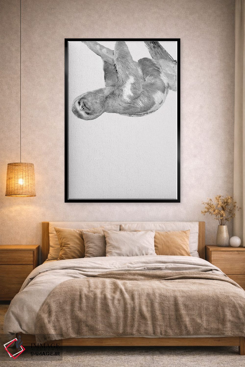 تابلو دکوراتیو تنبل های بامزه III اثر کیمبرلی آلن - D2B