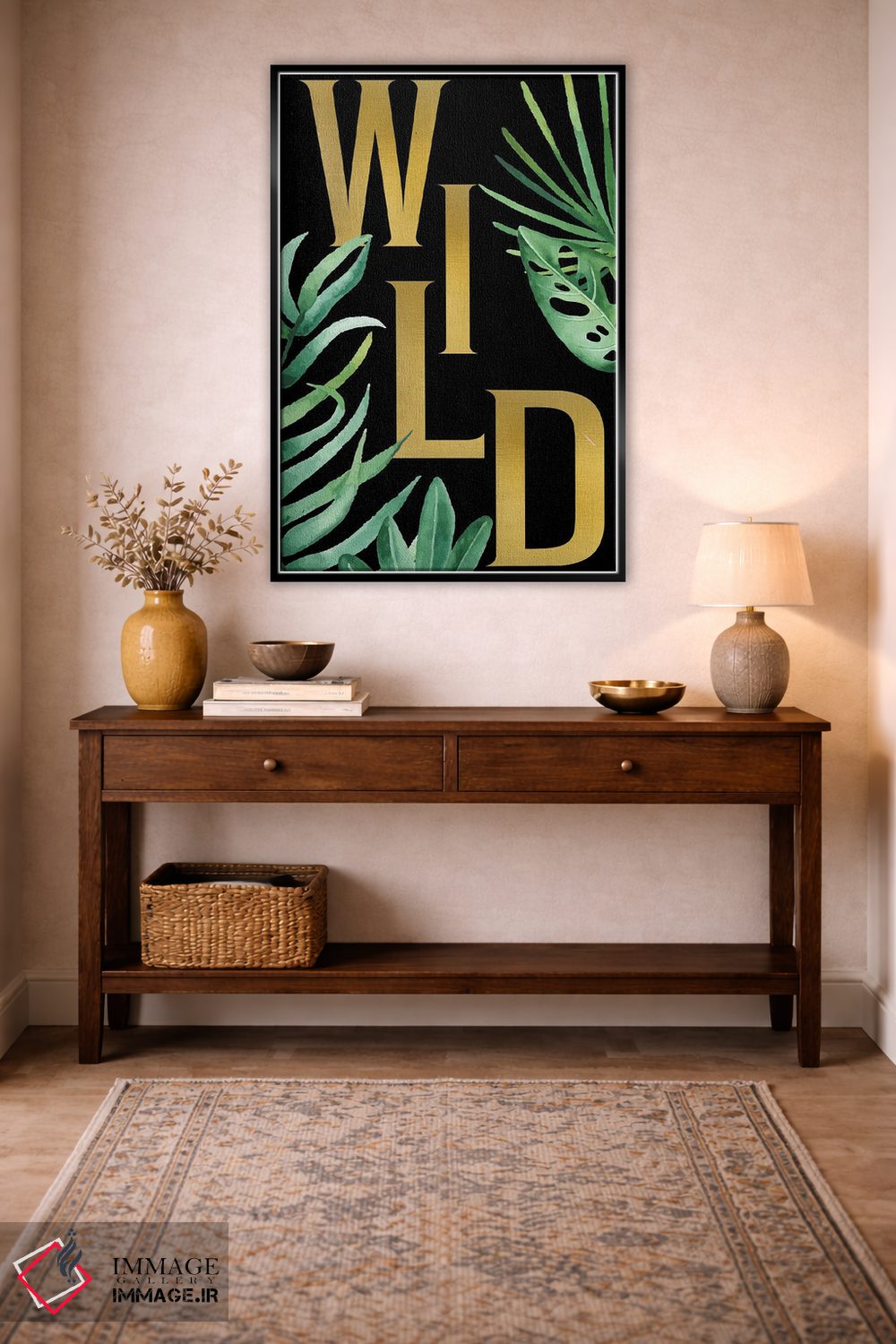 تابلو دکوراتیو وحشی I اثر کیمبرلی آلن - D4B