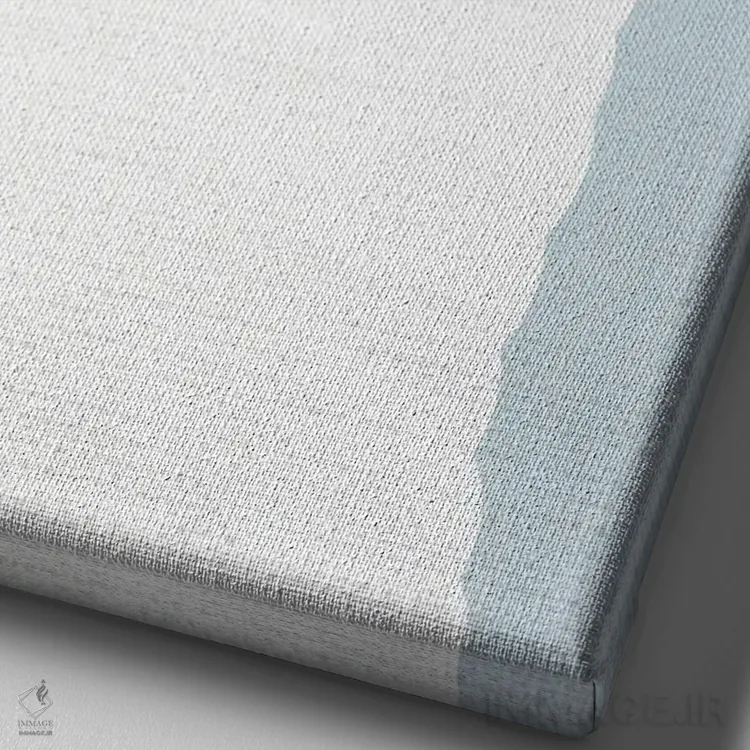 تابلو دکوراتیو لاما لاما I اثر کیمبرلی آلن - نمای نزدیک بافت بوم