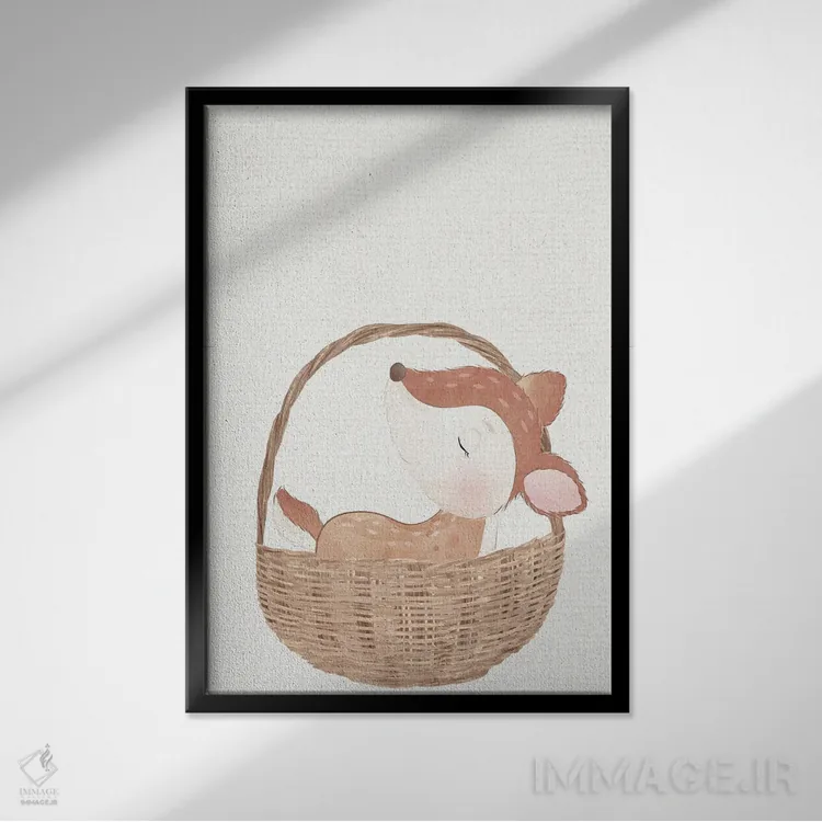 تابلو دکوراتیو همیشه دوستت خواهم داشت III اثر کیمبرلی آلن - نمای قابدار مشکی