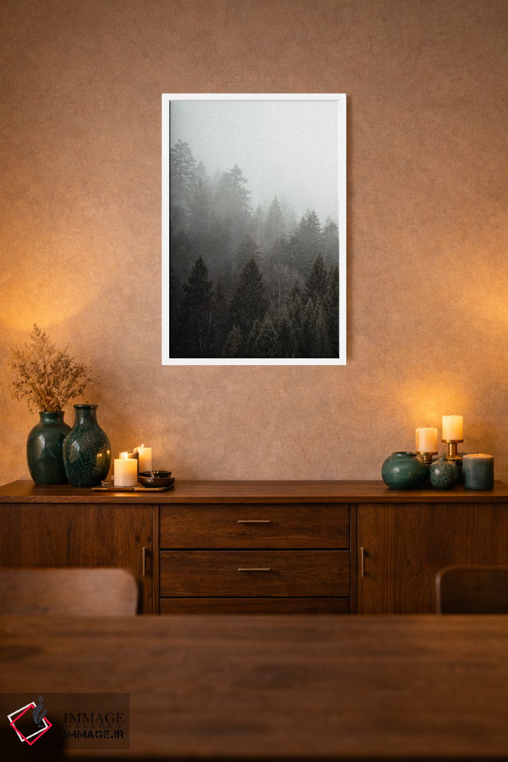 تابلو دکوراتیو مه I اثر کیمبرلی آلن - D1W