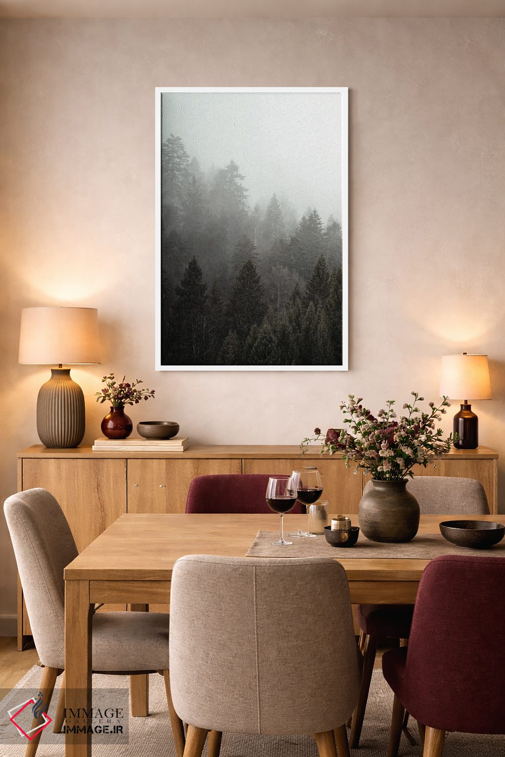 تابلو دکوراتیو مه I اثر کیمبرلی آلن - D5W