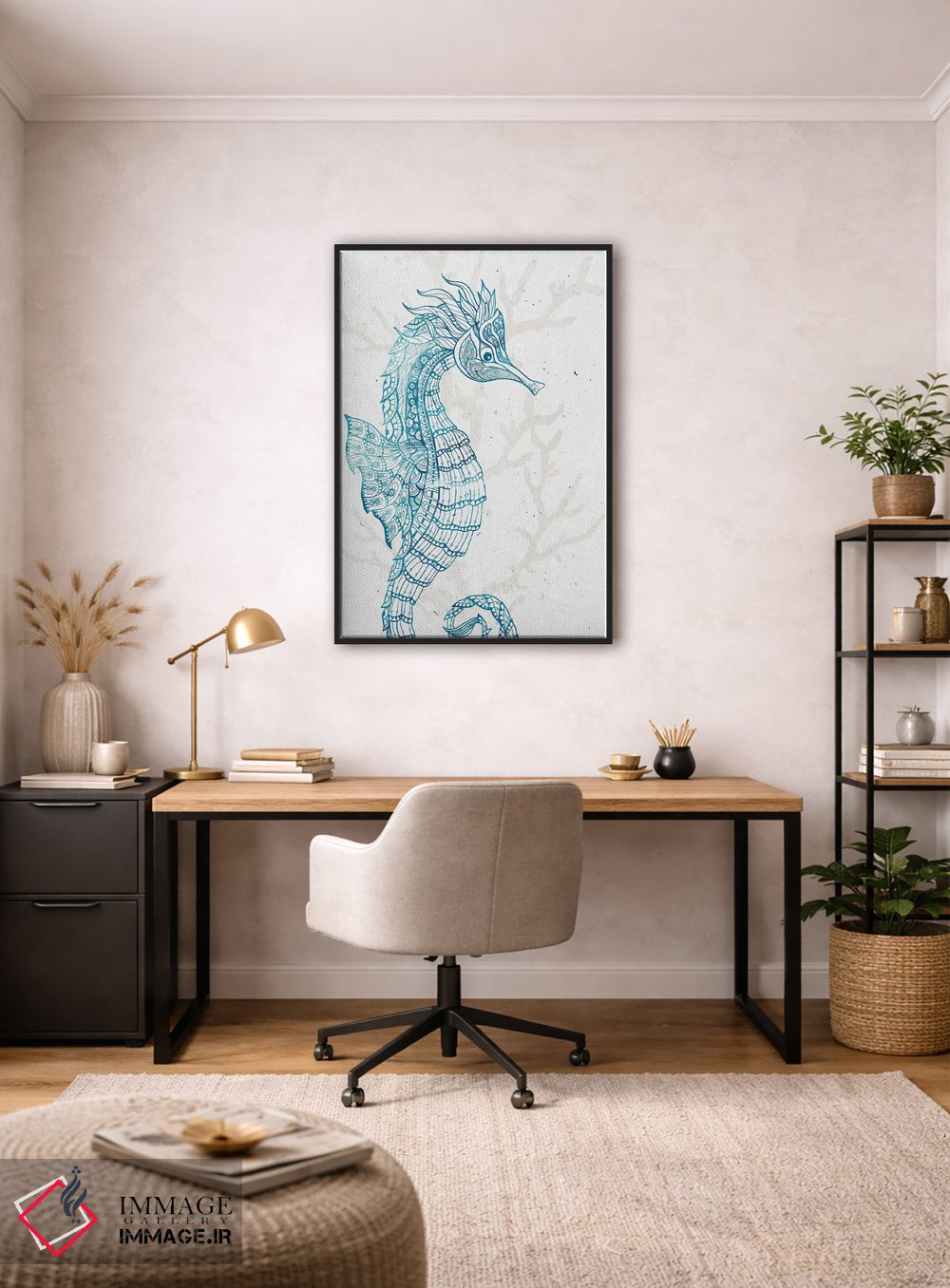 تابلو دکوراتیو موجود دریایی I اثر کیمبرلی آلن - D4B