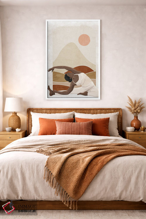 تابلو مدرن ژست I اثر کیمبرلی آلن - D3W