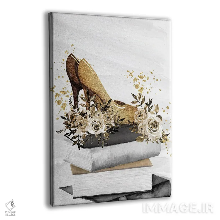 تابلو دکوراتیو طلای باشکوه اثر کیمبرلی آلن - نمای پرسپکتیو محصول