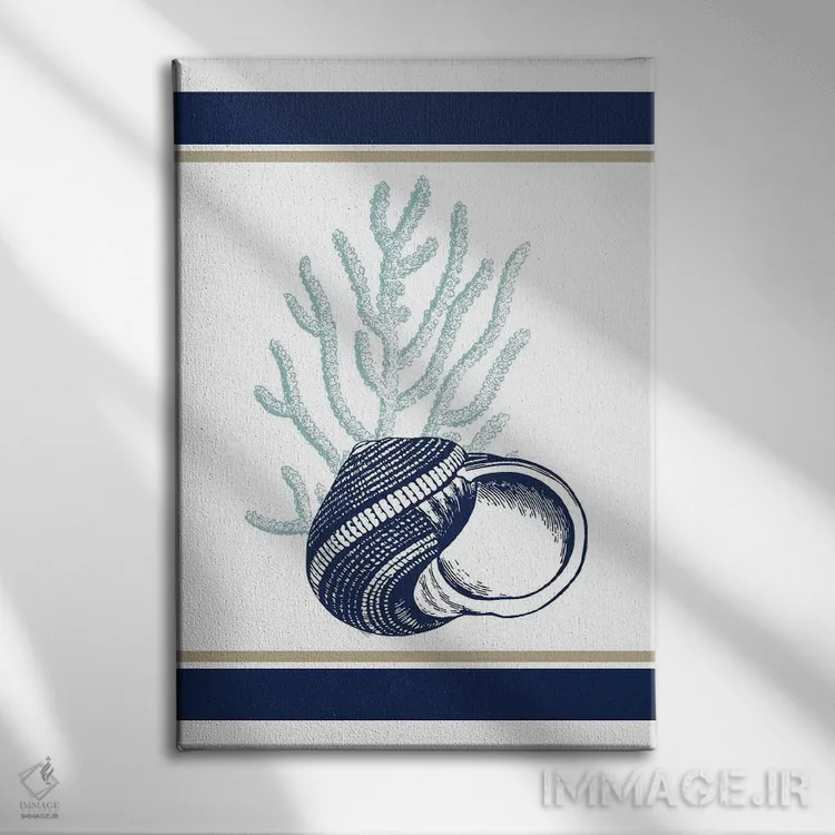 تابلو دکوراتیو دریا II اثر کیمبرلی آلن - نمای روبهرو روی دیوار