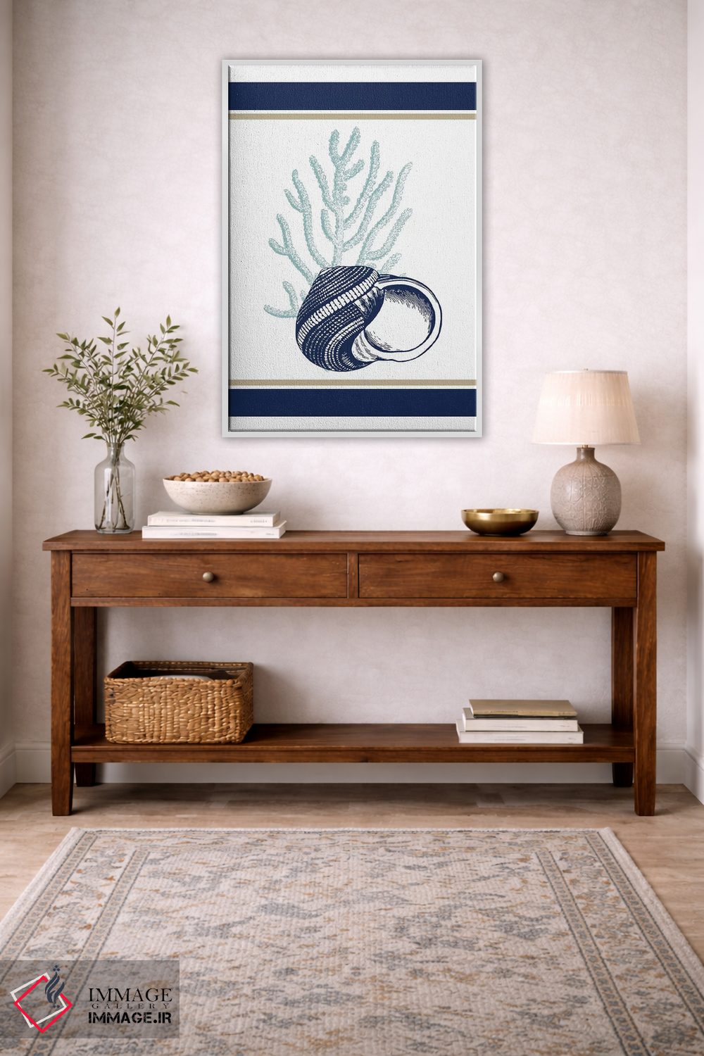 تابلو دکوراتیو دریا II اثر کیمبرلی آلن - D4W