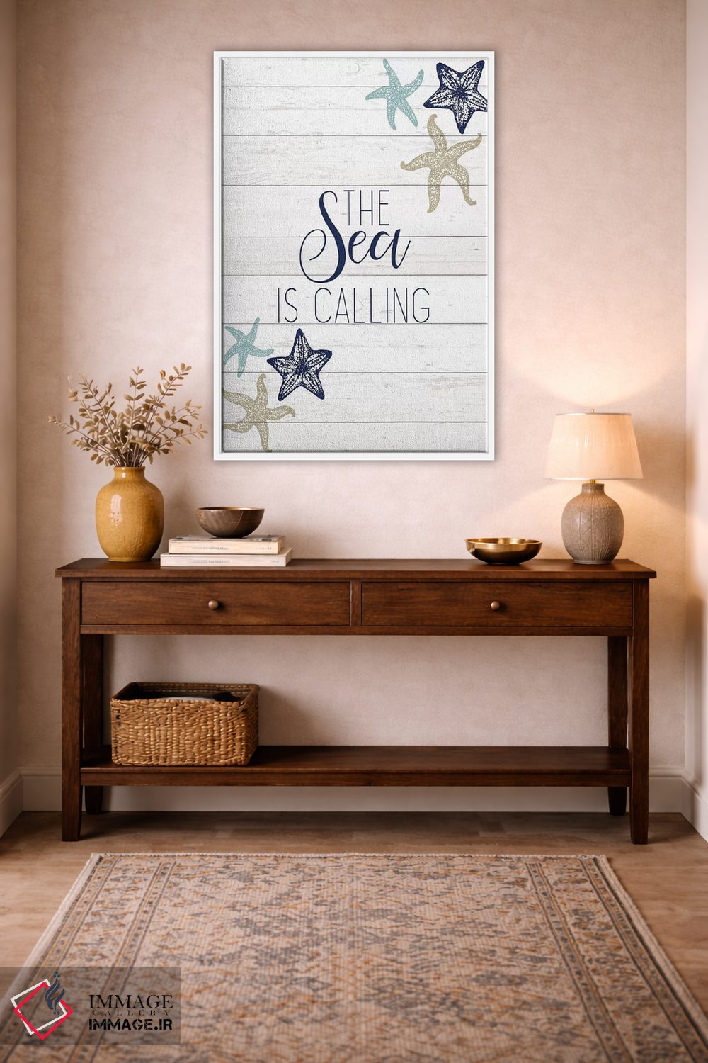 تابلو دکوراتیو دریا III اثر کیمبرلی آلن - D3W