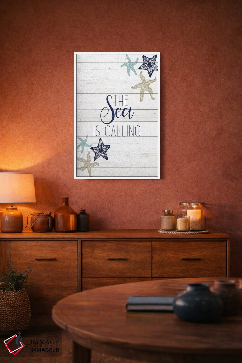 تابلو دکوراتیو دریا III اثر کیمبرلی آلن - D4W