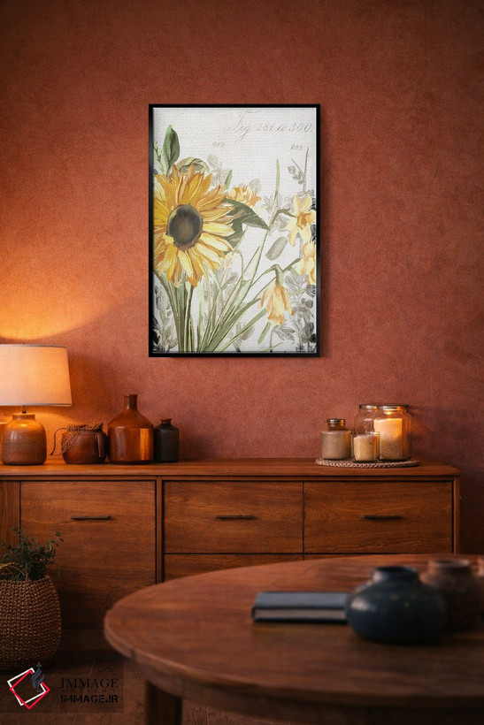 تابلو دکوراتیو راهنمای گل وحشی I اثر کیمبرلی آلن - D6B