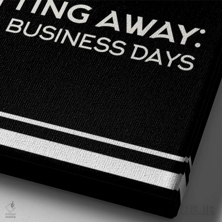 تابلو دکوراتیو روزهای رختشویی اثر کیمبرلی آلن - نمای نزدیک بافت بوم