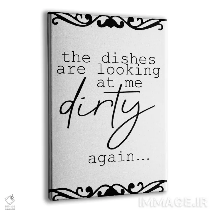 تابلو دکوراتیو ظرف ها اثر کیمبرلی آلن - نمای پرسپکتیو محصول