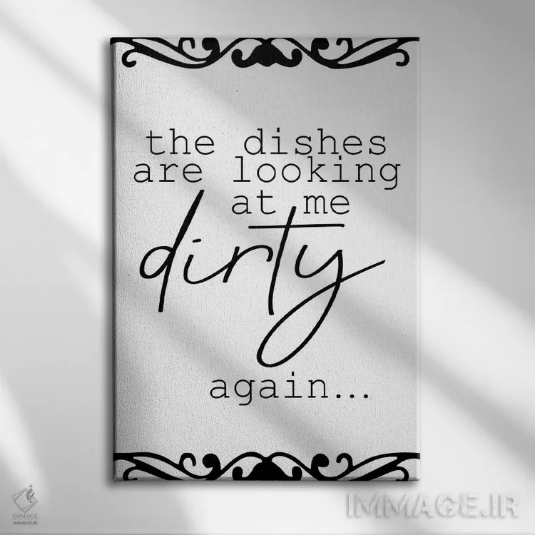 تابلو دکوراتیو ظرف ها اثر کیمبرلی آلن - نمای روبهرو روی دیوار